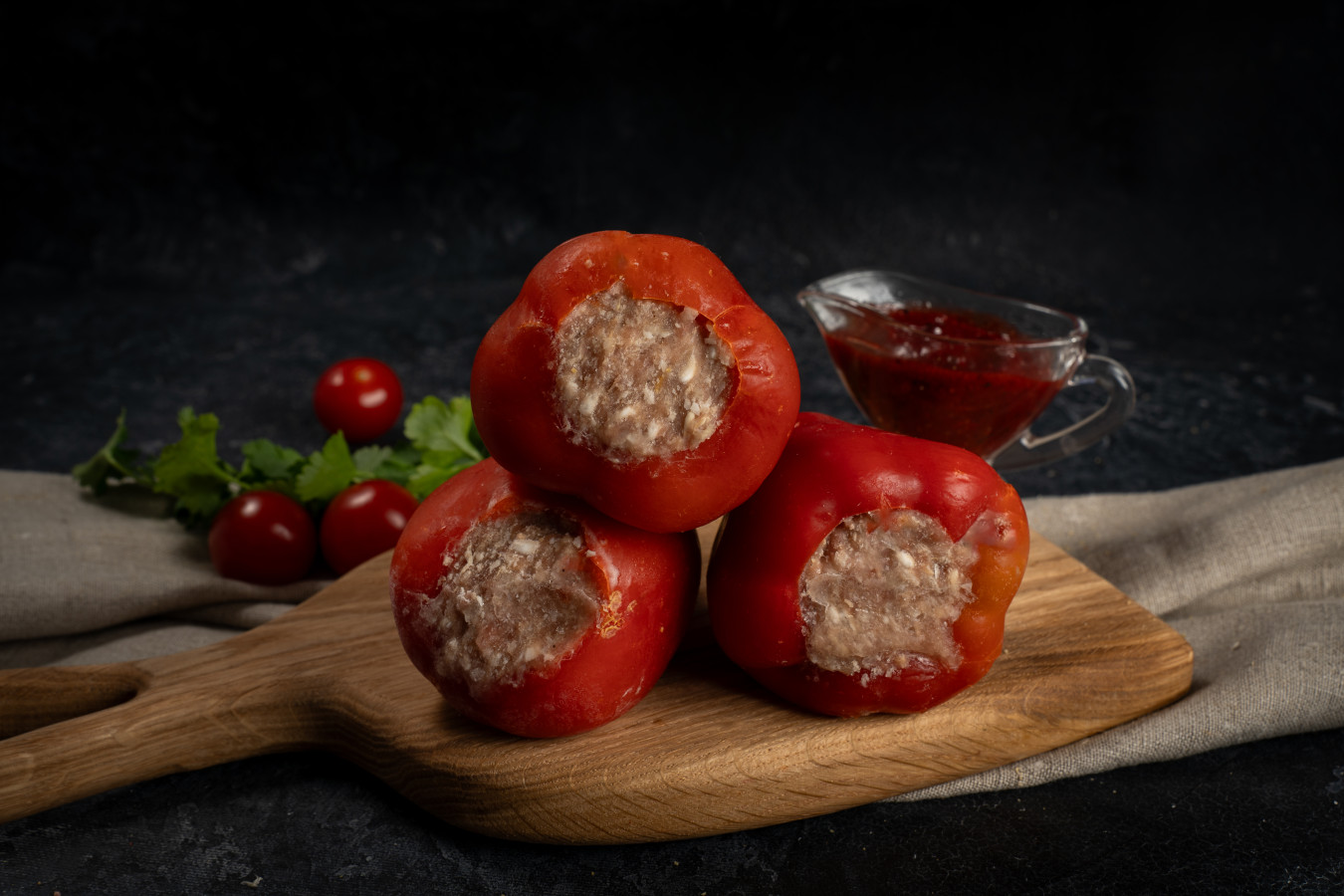 ПЕРЦЫ ФАРШИРОВАННЫЕ С ГОВЯДИНОЙ 1КГ