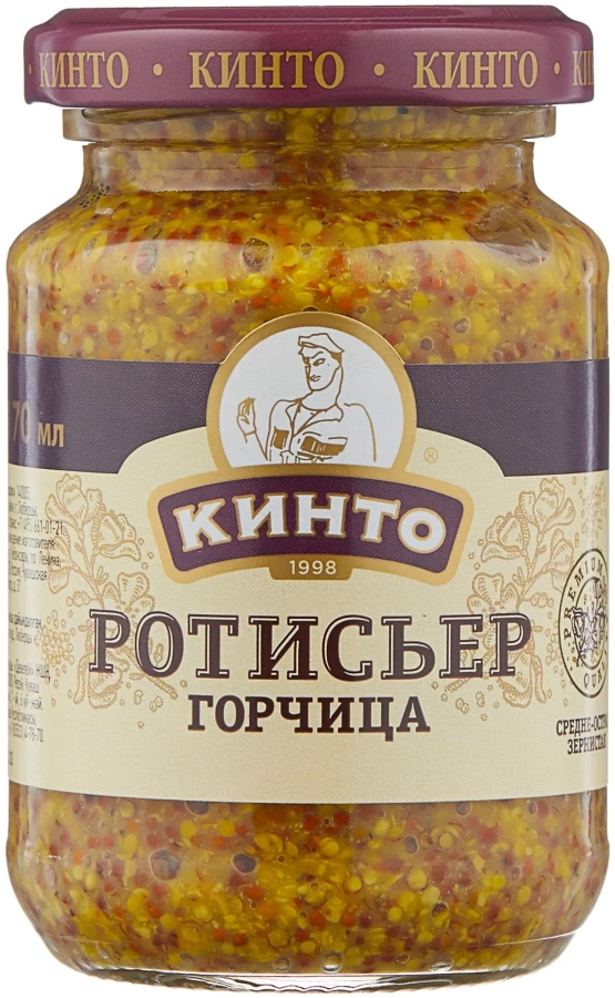 ГОРЧИЦА РОТИСЬЕР 170 МЛ. КИНТО