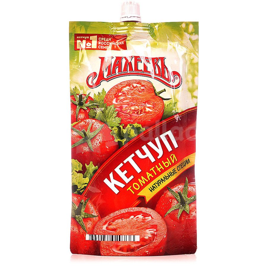 КЕТЧУП МАХЕЕВ ТОМАТНЫЙ 300 ГР ПАКЕТ.