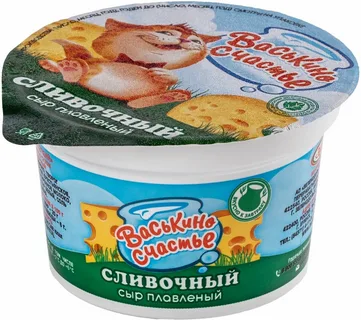 СЫР ПЛАВЛЕНЫЙ ЛЕГКИЙ СЛИВОЧНЫЙ 180 Г