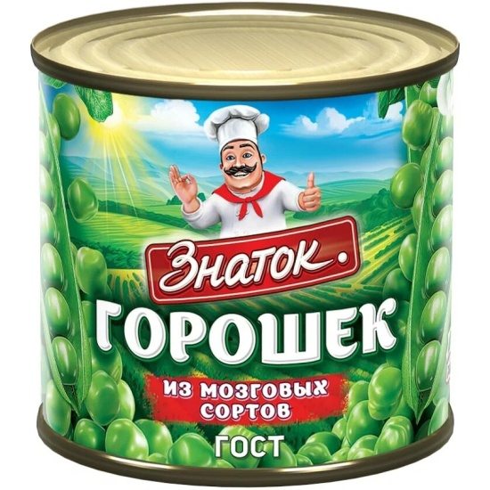 ГОРОШЕК ЗЕЛЕНЫЙ ГОСТ 425ГР СЖ