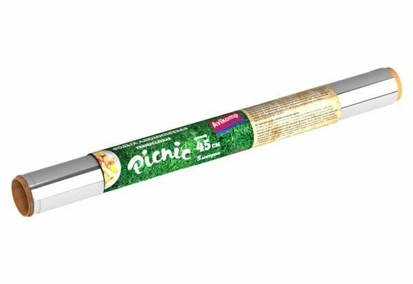 ФОЛЬГА АЛЮМИНИЕВАЯ AVIKOMP 45СМ*5М