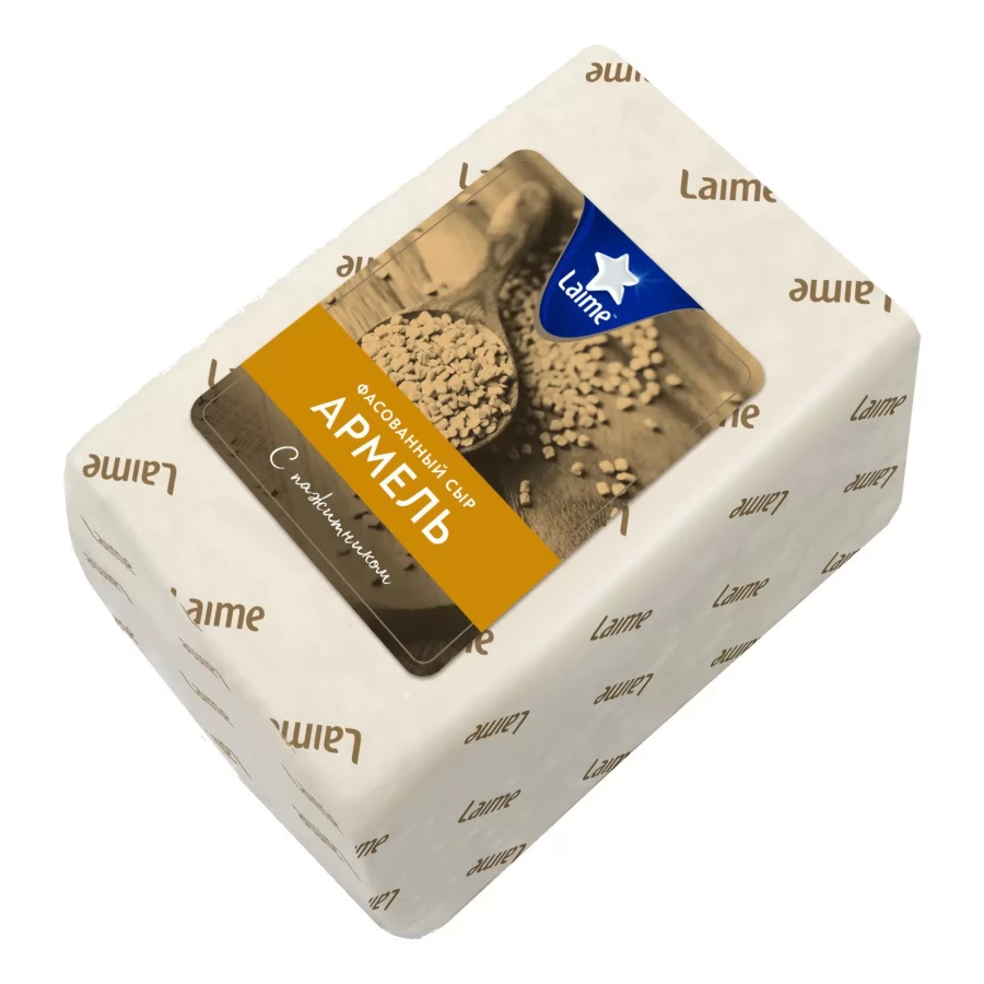 Сыр Лайме Армель с пажитником 50% 1кг.