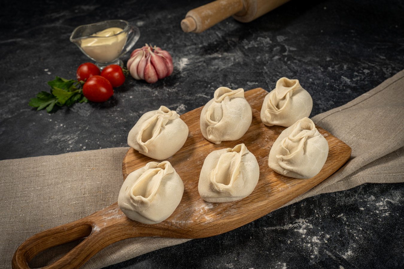 МАНТЫ ПО-ТАТАРСКИ С БАРАНИНОЙ 1КГ АКЦИЯ