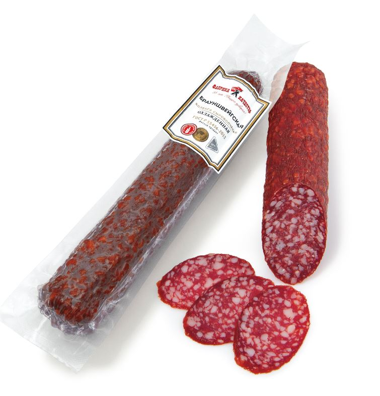 Колбаса Брауншвейгская с/к в/у 1кг ФК