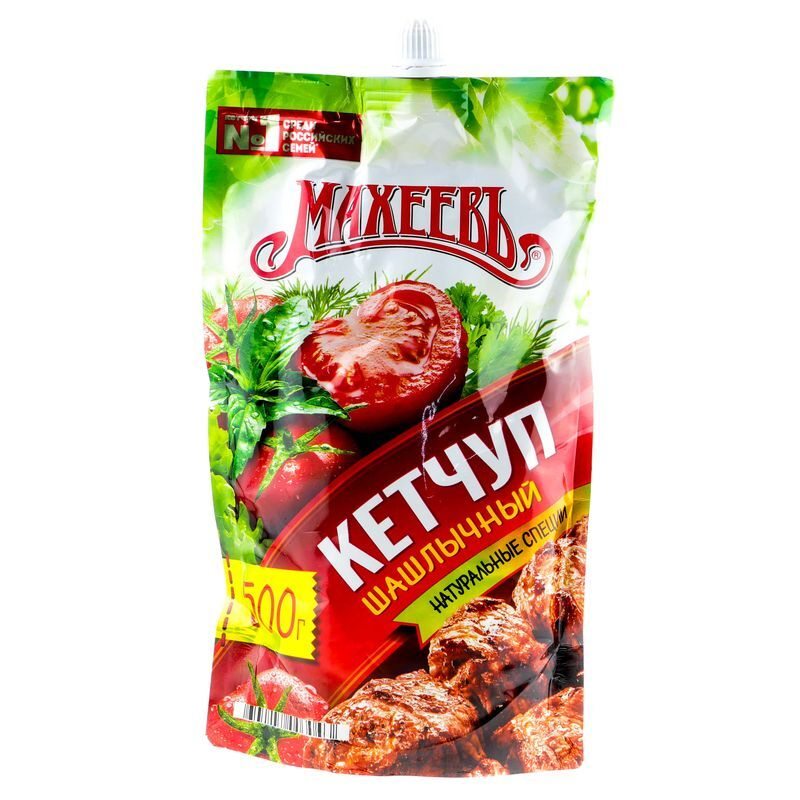 КЕТЧУП ШАШЛЫЧНЫЙ МАХЕЕВ Д/П 500 ГР.