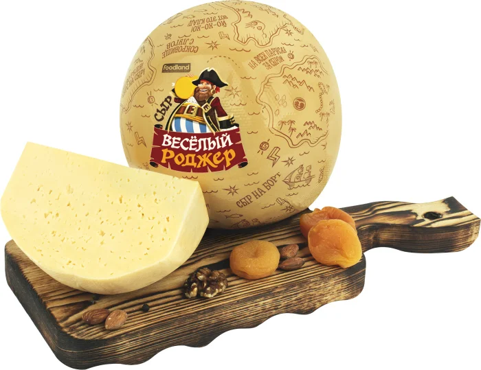 Сыр Веселый Роджер 45% 1кг