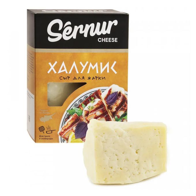 СЫР "СЕРНУРСКИЙ ХАЛУМИС" 50% 200ГР
