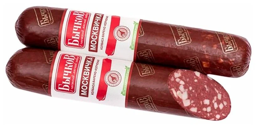 КОЛБАСА МОСКОВСКАЯ ОСОБЕННАЯ В/К 1КГ БЫЧКОВ