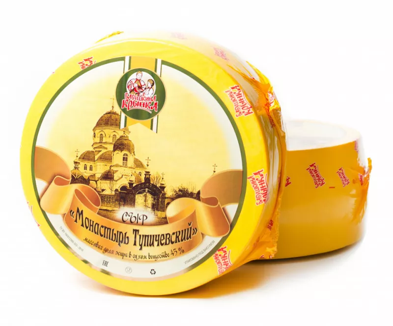 СЫР МОНАСТЫРЬ ТУПИЧЕВСКИЙ 45% 1КГ